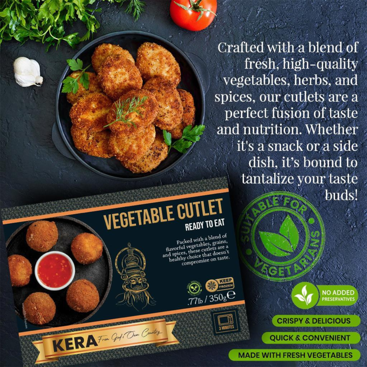 Kera Vegetable Cutlet - 350g