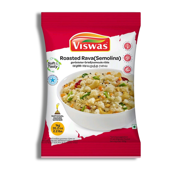 Viswas Roasted Rava - 1kg