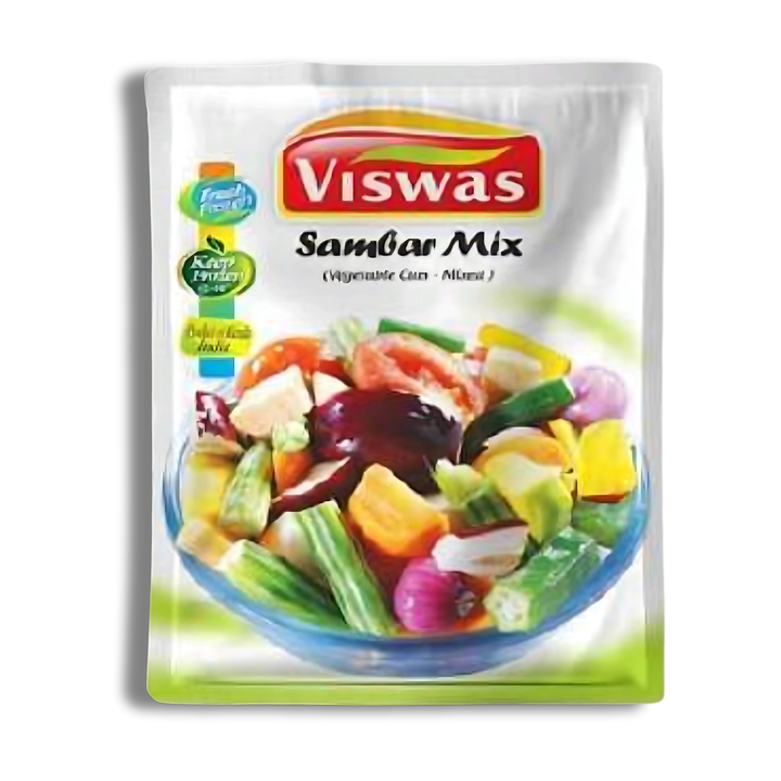 Viswas Sambar Mix - Vegetables Cut - 400g